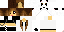 Texture for Panda girl with a tail