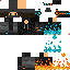 Texture for My wither skeleton fire and water 