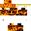 Texture for Crown Fire skeleton