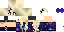Texture for blonde galaxy girl with bow