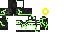 Texture for Flowey wither skeleton