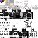 Texture for Black Cat/Felicia Hardy (Spider-Man PS4) anti-heroine, villain, white hair, cute, sweet, pretty, girl, Marvel