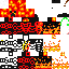 Texture for creeper fire