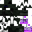 Texture for Purple black minecraft skin