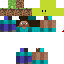 Texture for steve segurando um pato