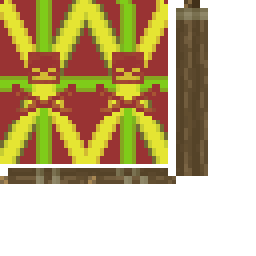 Texture for Skeleton MineCraft Banner
