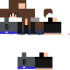 Texture for Bellekys com pontas azuis
