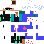 Texture for Mi skin de free fire en minecraft