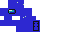 Texture for Creeper Among Us Blue