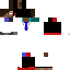 Texture for Corrupted herobrine with fire
