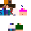 Texture for steve error horror  skin