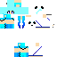 Texture for mavi panda kız