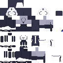 Texture for Taki (Friday Night Fever) fever town, ghost nun psycho, cute, pretty, scary, creepy chainsaw, girl FNF