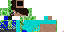 Texture for steve-creeper