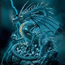 Texture for dragão