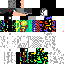 Texture for left corrupted face