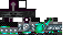 Texture for witer esqueleto do inferno de armadura reforsada com esmeralda
