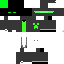Texture for creeper enderman with eye scanner