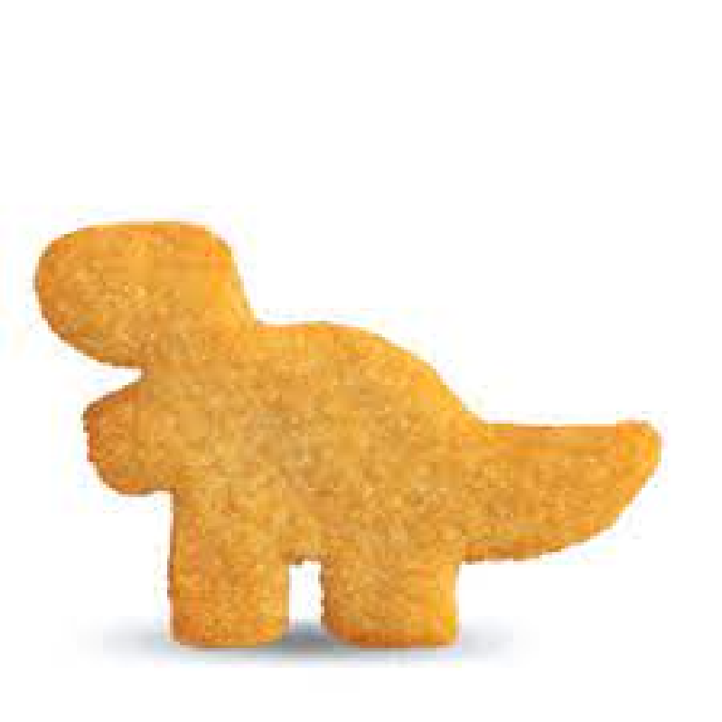 Texture for dino nugget