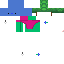 Texture for axolote azul com branco