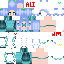 Texture for VSuga_Blue_Mermaid