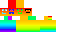 Texture for rainbow face dude