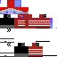 Texture for cyjan w czapce mikojaja
