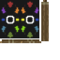 Texture for Rainbow with black