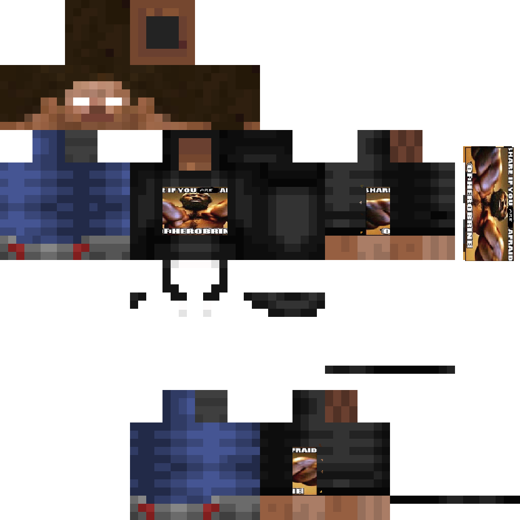 Texture for SHARE IF YOU ARE AFRAID OF HEROBRINE