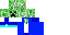 Texture for Blue Creeper - Monster school