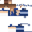 Texture for Skins minecraft Beautiful cute girl with blue flower crown 