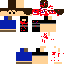 Texture for crying child after the bite of 83