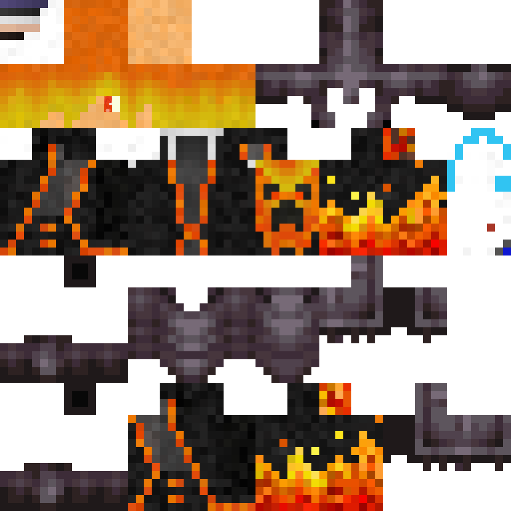 Texture for JackVN full giáp netherite