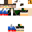 Texture for BarryGames com roupa do Exército e calça jeans