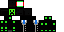 Texture for creeper man