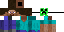 Texture for steve with crpper mask
