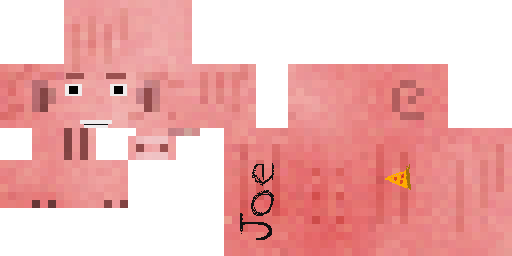 Texture for joe the pig likes pizza with story mode face