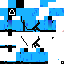 Texture for blue squid game