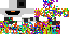 Texture for raindow man