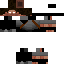 Texture for Bedrock edition assassin Herobrine Skin