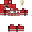 Texture for Red Power Ranger Mighty Morph