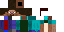 Texture for painted front-side steve