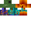 Texture for Fire Zombie