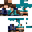 Texture for Herobrine Little Square Face