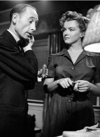 Texture for Norma jeanie on set dont bother to knock 1951