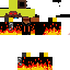 Texture for man on fire