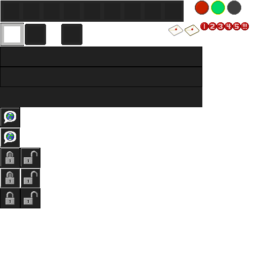 Texture for widgets