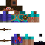 Texture for steve after a time in minecraft
