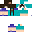 Texture for Herobrine Girl edited by Mangle
