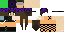 Texture for Hot Girl Purple/Black Hat